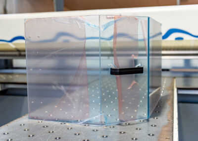 Maschinenhaube mit Griff