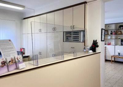 Infektionsschutz, Empfang Arztpraxis